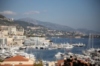 Hafen und Küste von Monaco, Archivaufnahme von 2014